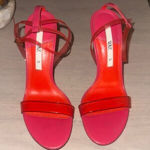 ZARA Women's hot Pink Heels